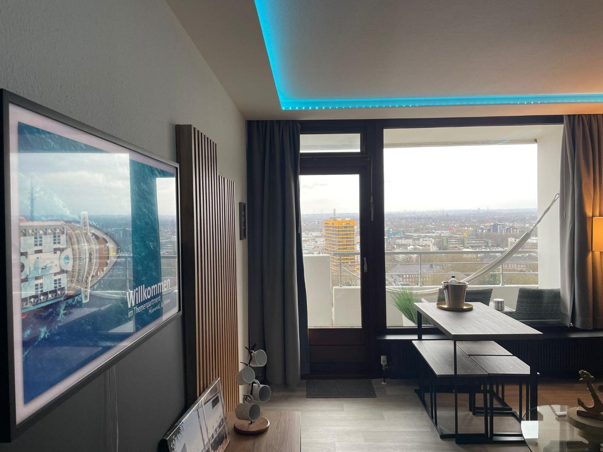 겔젠키르헨 Themenpartment Himmel Und Mehr Penthouse 아파트 외부 사진