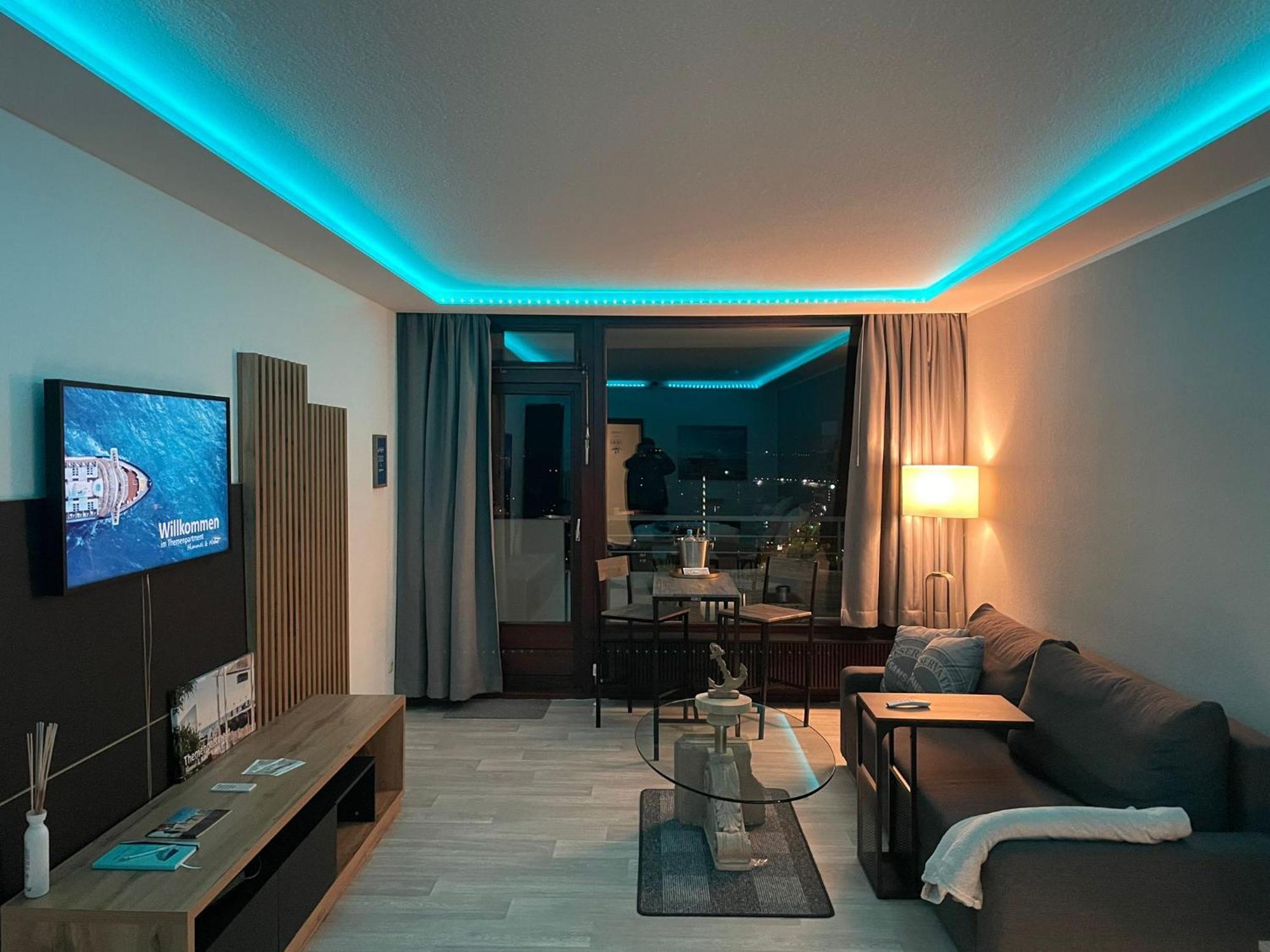 겔젠키르헨 Themenpartment Himmel Und Mehr Penthouse 아파트 외부 사진